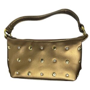 Gold Studded Shoulder Bag